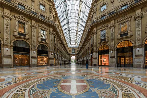 galería comercial de Milán galería comercial de Milán