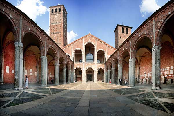 Basílica San Ambrosio Milán Basílica San Ambrosio Milán
